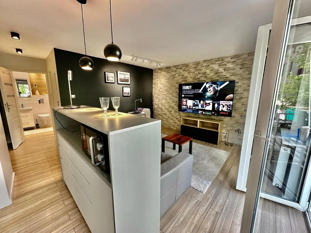 Appartement Neon 3 Silence Metro Wifi 85'Tv Netflix Hbo à Varsovie